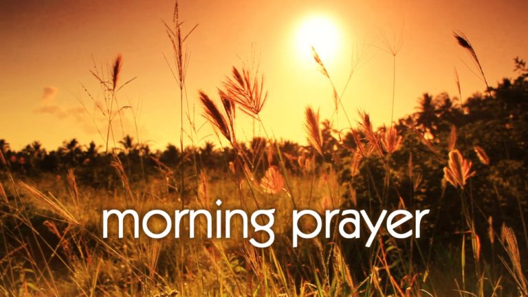 Thursday Jan 14th  Morning Prayer